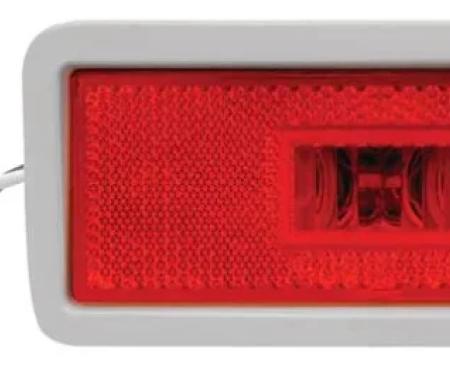 AMD Side Marker Lamp Assembly, Rear, LH, 70 GTX Road Runner K-MB1793