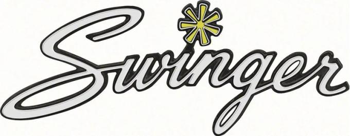 AMD Trunk Emblem, "Swinger", 70 Dart K-3446102