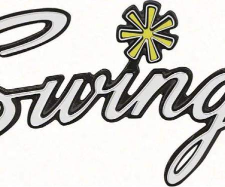 AMD Trunk Emblem, "Swinger", 70 Dart K-3446102
