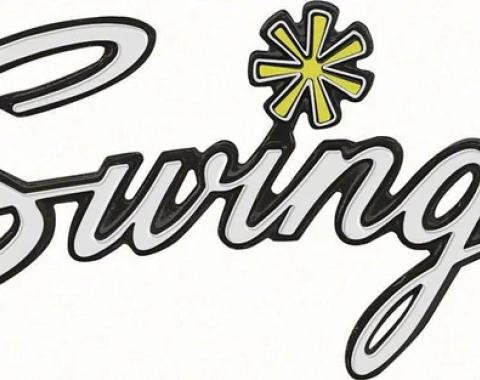 AMD Trunk Emblem, "Swinger", 70 Dart K-3446102
