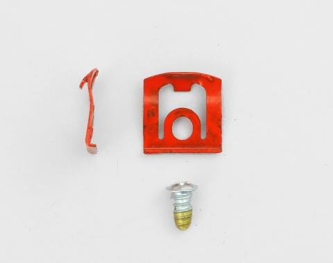 Detroit Muscle Technologies Mopar 6002206 Window Reveal Trim Clip & Screw CHR6002206