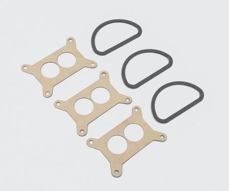 Detroit Muscle Technologies Mopar 6 Pack 6bbl 2300 Carburetor Gasket Set 6pc - TAN DMT6PACK01-TAN