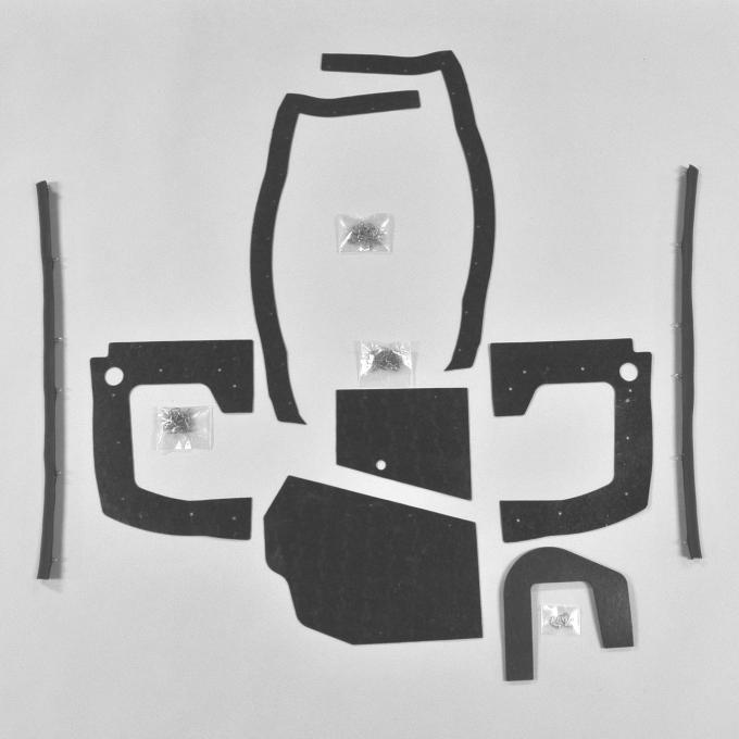 Detroit Muscle Technologies Mopar B Body 70 Belvedere GTX Roadrunner Satellite MEGA Splash Shield Set -Auto BRR7070SS90