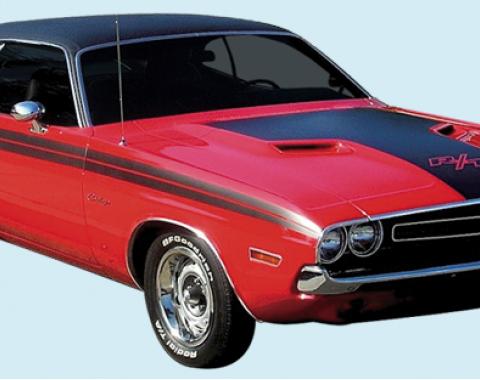 Challenger R/T Striping Kit, 1971 | White Stripe