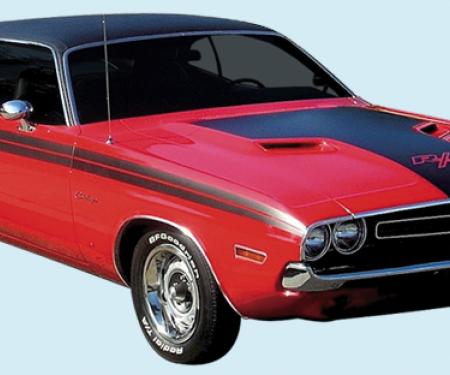 Challenger R/T Striping Kit, 1971 | White Stripe