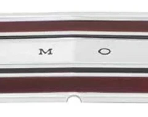 AMD Trunk Trim Finish Panel, "PLYMOUTH" Letters, 68 Road Runner K-MN1462