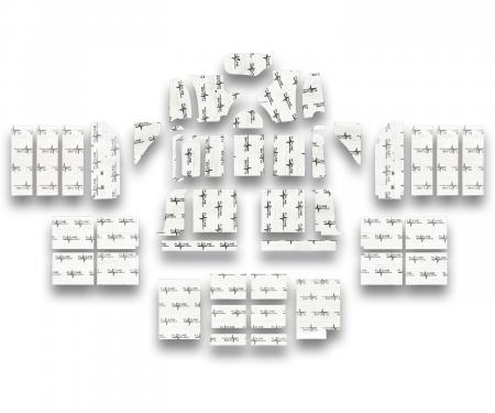 Flatline Barriers 1948-53 Dodge Standard Cab Pickup Truck Thermal Accoustic Insulation Full Kit TABKT9404