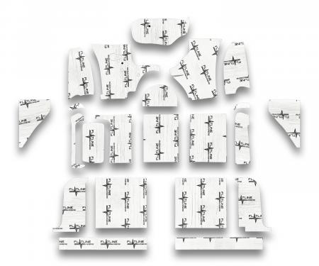 Flatline Barriers 1948-53 Dodge Standard Cab Pickup Truck Thermal Accoustic Insulation Floor Kit TABKT9400