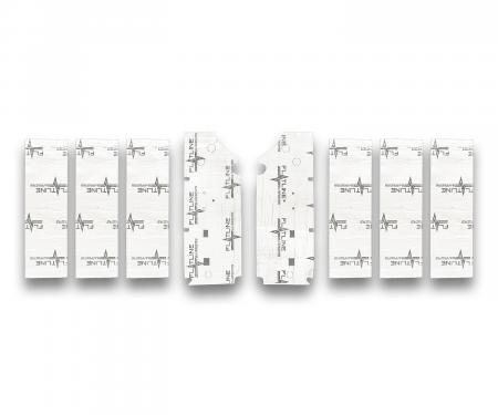 Flatline Barriers 1948-53 Dodge Standard Cab Pickup Truck Thermal Accoustic Insulation Door Kit TABKT9401