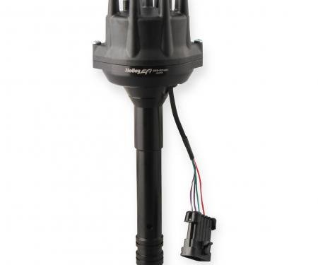 Holley EFI Dual Sync BBC Tall Deck Distributor, Black 565-204BK