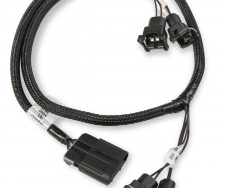 Holley EFI Terminator Stealth 2x4 Slave Throttle Body Sub Harness 558-442