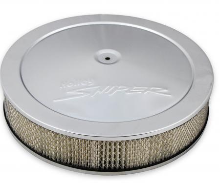 Holley EFI Sniper Air Cleaner Assembly, 14" X 4", Chrome Finish 120-540