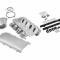 Holley EFI Holley Ultra Lo-Ram Manifold Kit Single Injector- Satin, GM LS3/L92 300-680
