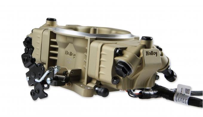 Holley EFI Terminator X Stealth 4150 Throttle Body, Gold 534-294