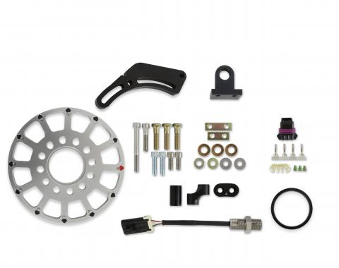 Holley EFI 7.25-Inch 12-1X Crank Trigger Kit, LS, Hall Effect 556-175