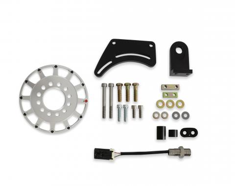 Holley EFI 7-Inch 12-1X Crank Trigger Kit, Coyote, Hall Effect 556-173