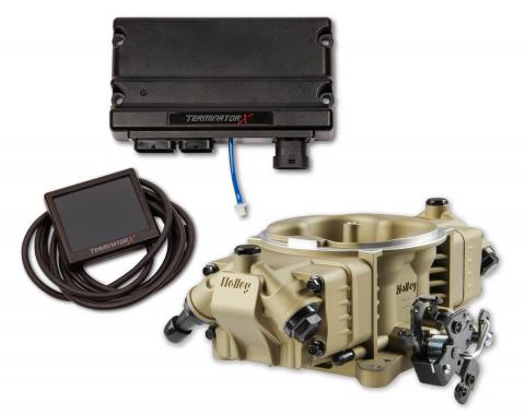 Holley EFI Terminator X Stealth GM LS 4150, Gold 550-1062