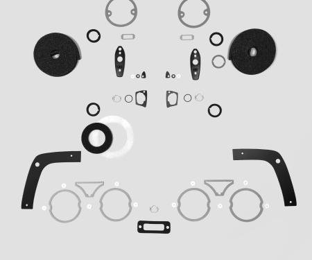 Detroit Muscle Technologies Mopar B Body 68 Charger Paint Exterior Gasket Set BCH6868PK01