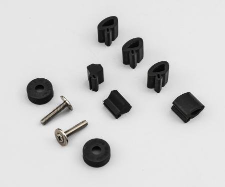 Detroit Muscle Technologies Mopar B Body 68-70 Charger Hood Bumper Set BCH6870BB90