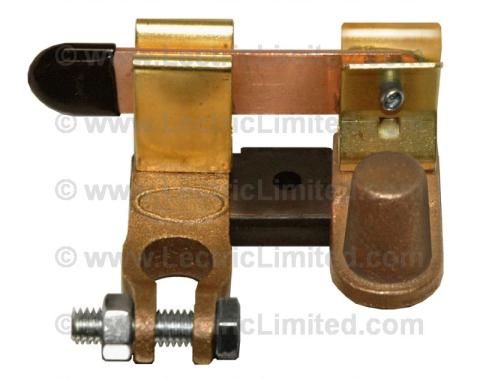 Lectric Limited 1935-2012 American Motors / Chrysler / DeSoto / Dodge / Plymouth / Ford / Mercury / Buick / Cadillac / Chevrolet / GMC / Oldsmobile / Pontiac / Jeep / Studebaker / Volkswagen Battery Quick-Disconnect Knife-Blade Type: Top Post Battery BBDC301