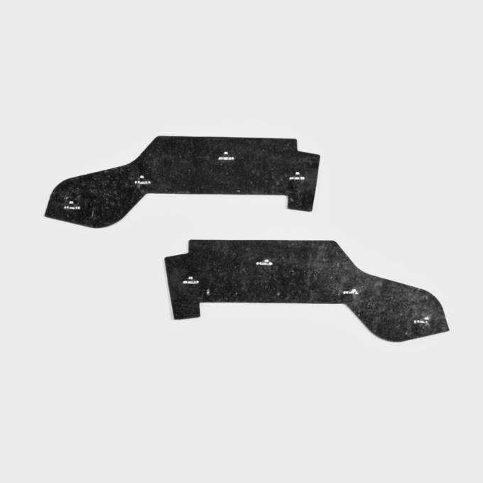 Detroit Muscle Technologies Mopar B Body 62 63 Rear Splash Plate Top Splash Shields BXX6364SS81