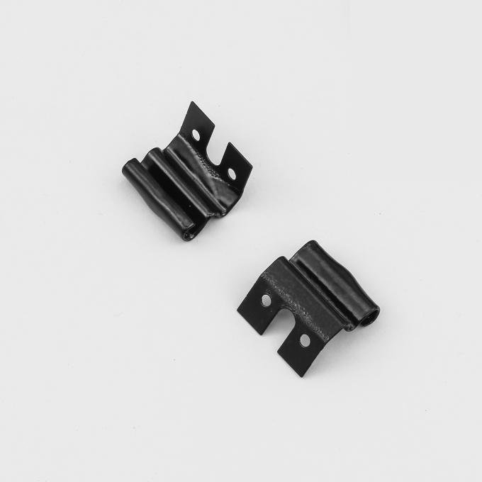 Detroit Muscle Technologies Mopar E Body 70-74 B 71-74 Door Glass Anti Rattle Alignment Clips pair WITH NYLON DIP COATING CHR6003257A-2