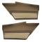 Legendary Auto Interiors 1971 Plymouth Sebring/Roadrunner "Decor" Hardtop Rear Upper Door Panels