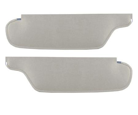 Legendary Auto Interiors 1965-1966 Chrysler 300 Dodge/Plymouth C-Body Hardtop Sunvisors (Crosshatch Perforated)