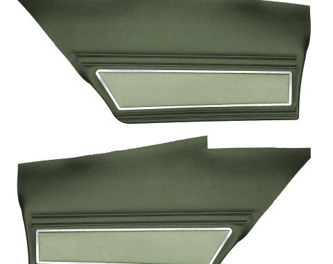 Legendary Auto Interiors 1971 Plymouth Sebring/Roadrunner "Decor" Hardtop Rear Upper Door Panels