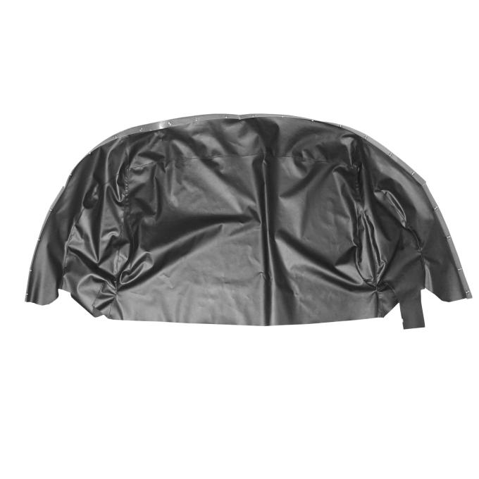 Legendary Auto Interiors 69-70 Dodge/Plymouth C-Body Convertible Well Liner - Black WL69CFP0016100