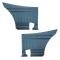 Legendary Auto Interiors 1974 Dodge / Plymouth Rear Panels DO74CLV