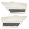 Legendary Auto Interiors 1971 Plymouth Sebring/Roadrunner "Decor" Hardtop Rear Upper Door Panels