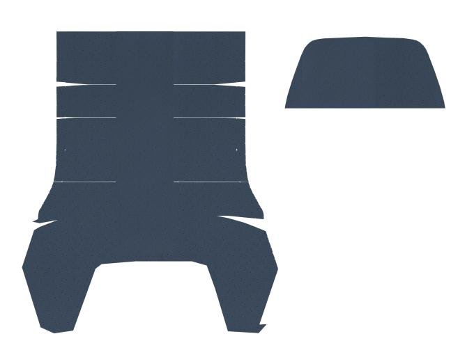 Legendary Auto Interiors 1967-1972 Dodge Dart Scamp Hardtop Headliner (Fine Pembrook Perforated)