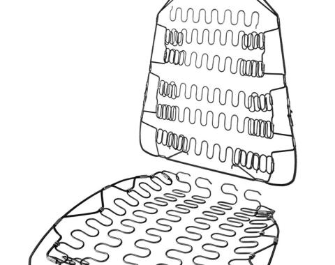 Legendary Auto Interiors 70-71 Dodge/Plymouth A, B & E-Body Bucket Seat Top & Bottom Spring Kit SA70CABE