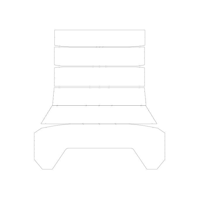 Legendary Auto Interiors 1966 Plymouth Valiant Signet Hardtop Headliner (Crosshatch Perforated)