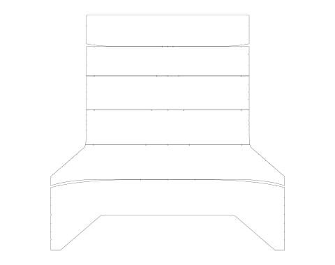 Legendary Auto Interiors 1963 Plymouth Fury Belvedere/Fury/Sport Fury Hardtop Headliner (Weymouth Perforated)