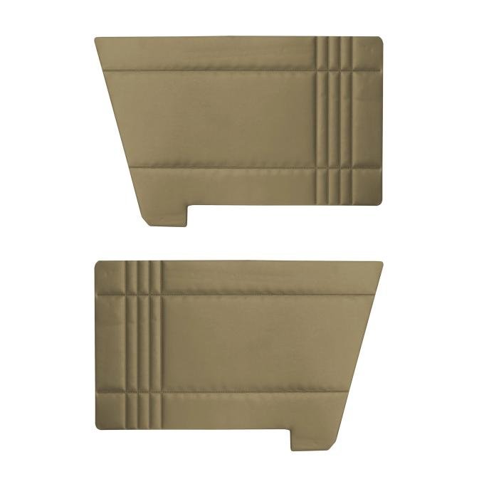 Legendary Auto Interiors 1968 Dodge Dart 270 Htp Bench Rear Panels Light Metallic Fawn DO68CL00080634