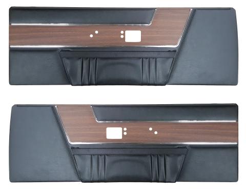 Legendary Auto Interiors 1969 Plymouth Barracuda "Mod Top" Front Door Panels