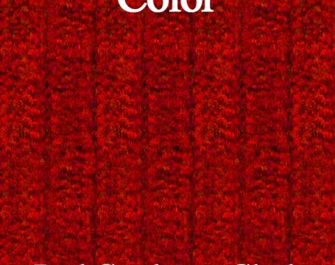 Legendary Auto Interiors 70 Javelin Sst Front "Cloth" Style Door Panels (Pre-Assembled) Srm Red Corduroy/Red DO70AJC0010837A-PA