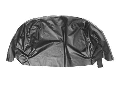 Legendary Auto Interiors 69-70 Dodge/Plymouth C-Body Convertible Well Liner - Black WL69CFP0016100