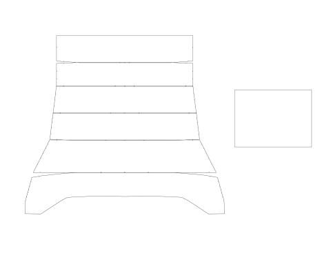 Legendary Auto Interiors 1964 Dodge / Plymouth Plymouth B-Body Hardtop Headliner (Weymouth Perforated)