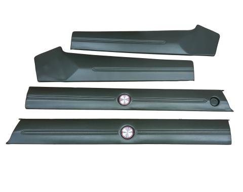 Legendary Auto Interiors 1970 Dodge Charger Front & Rear Upper Door Panel Pads