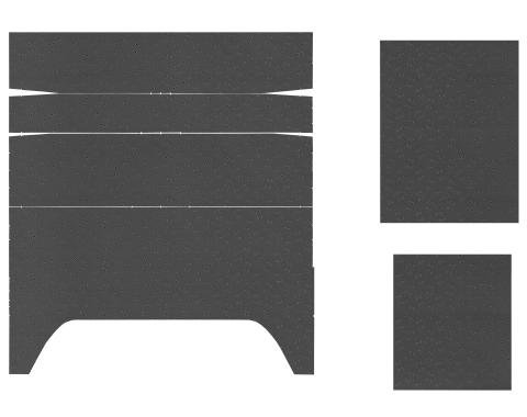 Legendary Auto Interiors 1971-1972 Dodge / Plymouth Satellite/Roadrunner/Gtx '4-Bow' Headliner (Fine Pembrook Perforated)