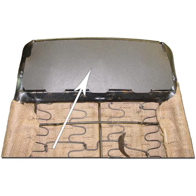 Legendary Auto Interiors 68-69 Dodge/Plymouth a & B-Body Bucket Seat Back Top Boards SK68ABSEATTOP