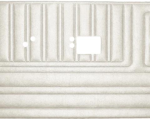 Legendary Auto Interiors 1970 Plymouth Duster Front "Decor" Front Door Panels w/ Woodgrain