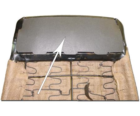 Legendary Auto Interiors 68-69 Dodge/Plymouth a & B-Body Bucket Seat Back Top Boards SK68ABSEATTOP