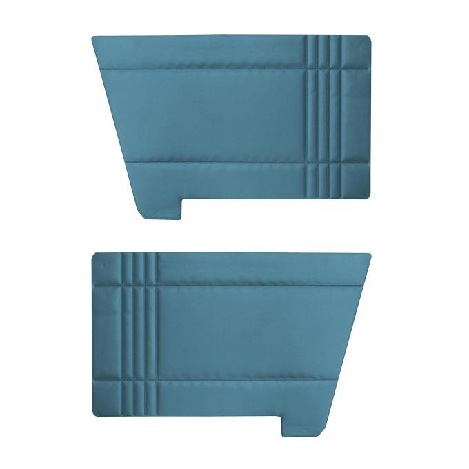 Legendary Auto Interiors 1968 Dodge Dart 270 Htp Bench Rear Panels Light Metallic Blue DO68CL00080332