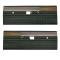Legendary Auto Interiors 1972 Dodge Dart Demon/Dart Swinger/Scamp Front Door Panels (W/ Woograin & Smooth Chrome)