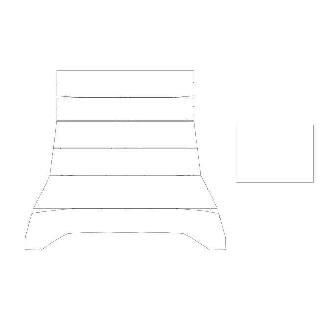 Legendary Auto Interiors 1964 Dodge / Plymouth Plymouth B-Body Hardtop Headliner (Weymouth Perforated)