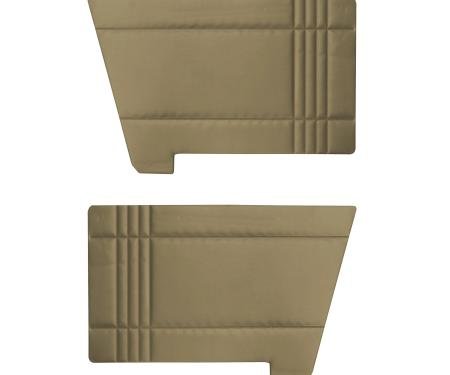 Legendary Auto Interiors 1968 Dodge Dart 270 Htp Bench Rear Panels Light Metallic Fawn DO68CL00080634